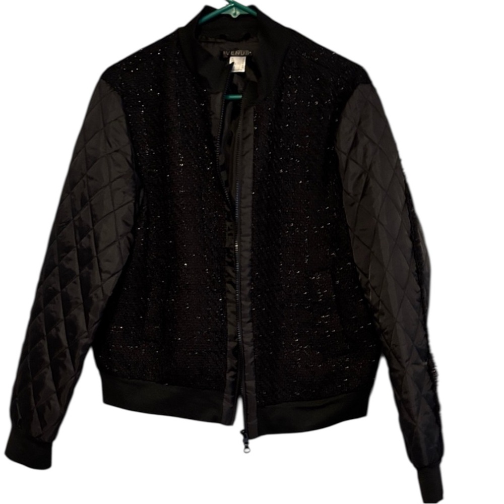 Black Quilted Women's Jacket
